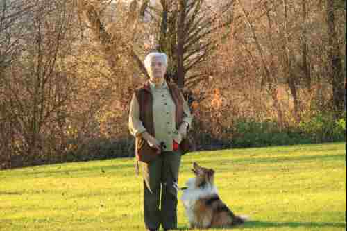 Denni beim Grundtraining